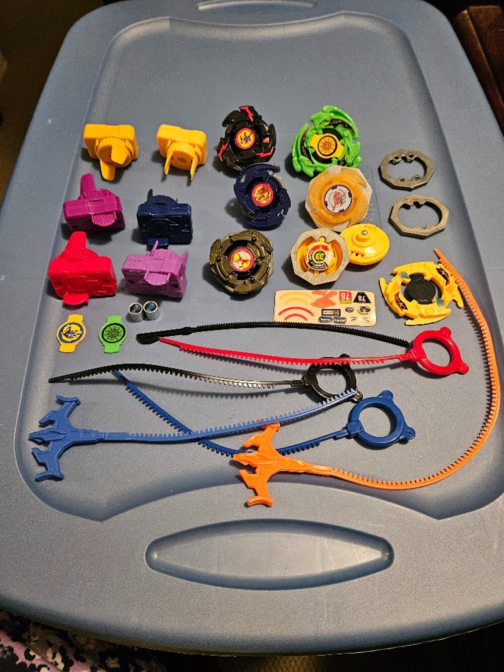 Vintage Hasbro Bey Blades Lot